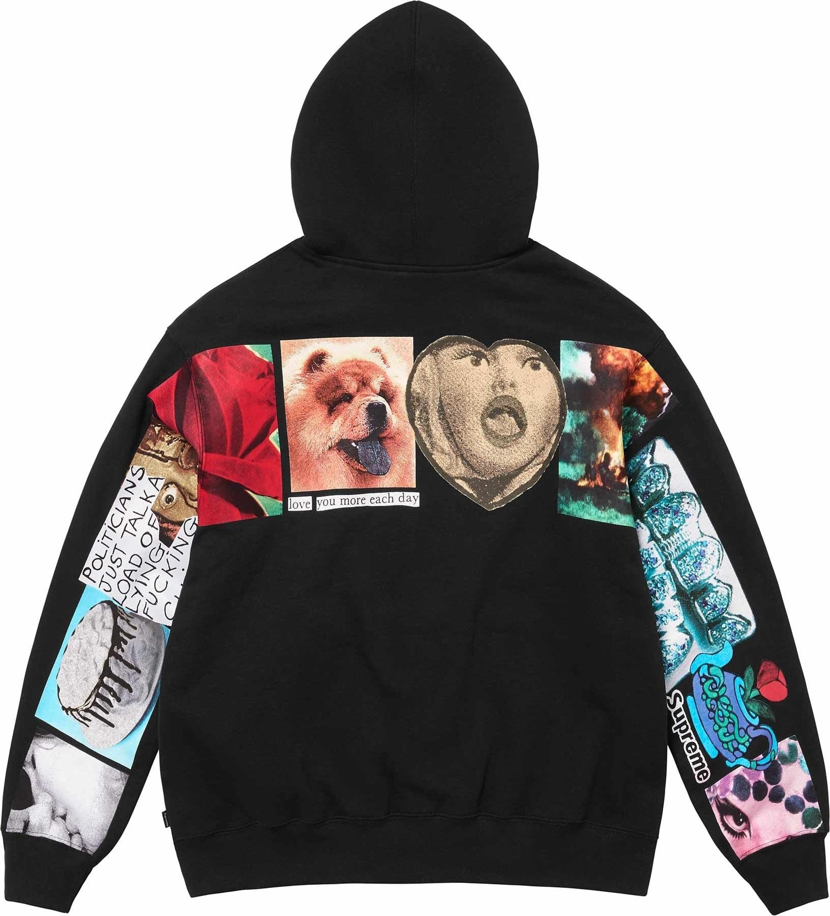 Spread Zip Up Hooded Sweatshirt view 5